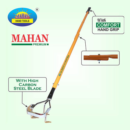 Mahan CW-34 With Handle Manual Heavy Duty 2 in 1 Garden Hoes/Multi Star Culti-Weeder