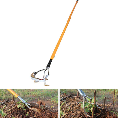 Mahan CW-34 With Handle Manual Heavy Duty 2 in 1 Garden Hoes/Multi Star Culti-Weeder