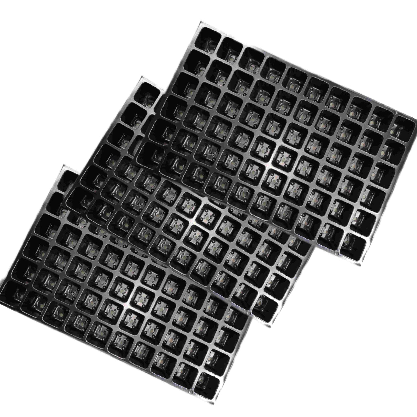 Sugarcane Special 60 Cavities Square Plastic Seedling Tray For Nursery