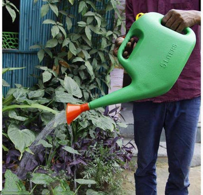 5 Liters Garden Watering Can ,Durable Plastic Made For Gardening Use