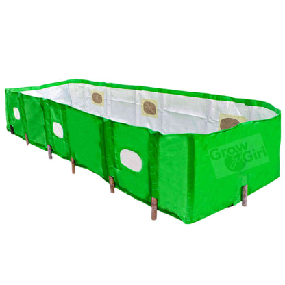 12x4x2 Feet Vermicompost Bed, HDPE, 450 Gsm, For Compost Making